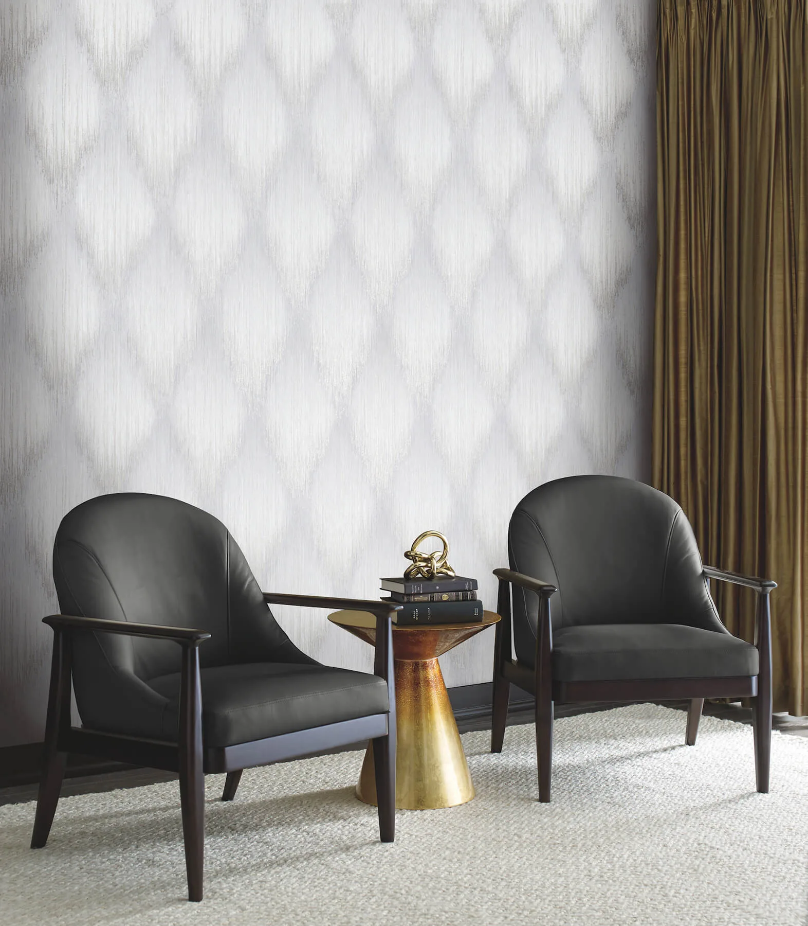 Antonina Vella Starfall wallpaper, color Grey, SKU MA35807
