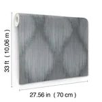 Antonina Vella Starfall - Pewter Wallpaper | Buy Online Antonina Vella Starfall wallpaper, color Pewter, SKU MA35804