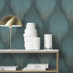 Antonina Vella Starfall - Teal Wallpaper | Buy Online Antonina Vella Starfall wallpaper, color Teal, SKU MA35806