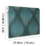 Antonina Vella Starfall - Teal Wallpaper | Buy Online Antonina Vella Starfall wallpaper, color Teal, SKU MA35806
