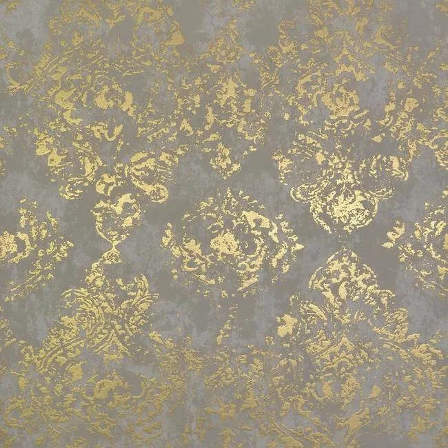 Antonina Vella Stargazer wallpaper, color Khaki & Gold, SKU NW3564
