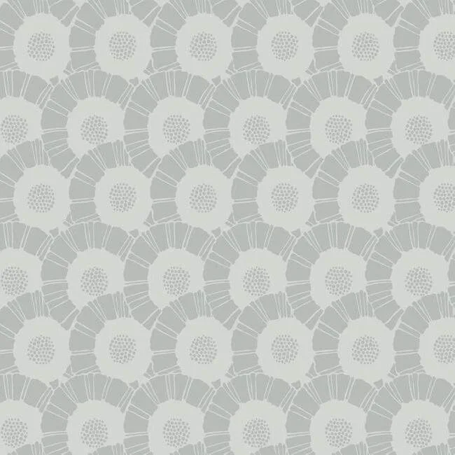Antonina Vella Coco Bloom wallpaper, color Metallic, SKU CA1558