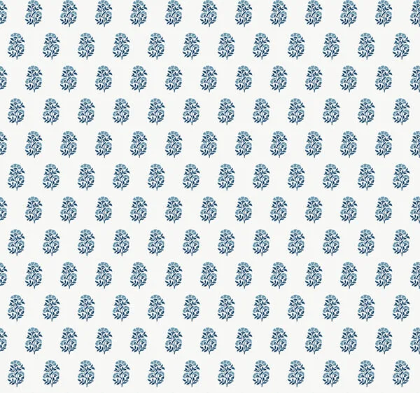 Antonina Vella Sylvie wallpaper, color Indigo, SKU VP1384