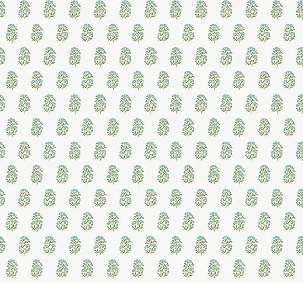 Antonina Vella Sylvie wallpaper, color Sky & Green, SKU VP1385