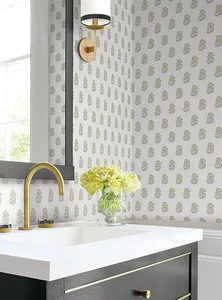Antonina Vella Sylvie wallpaper, color Beige & Taupe, SKU VP1382