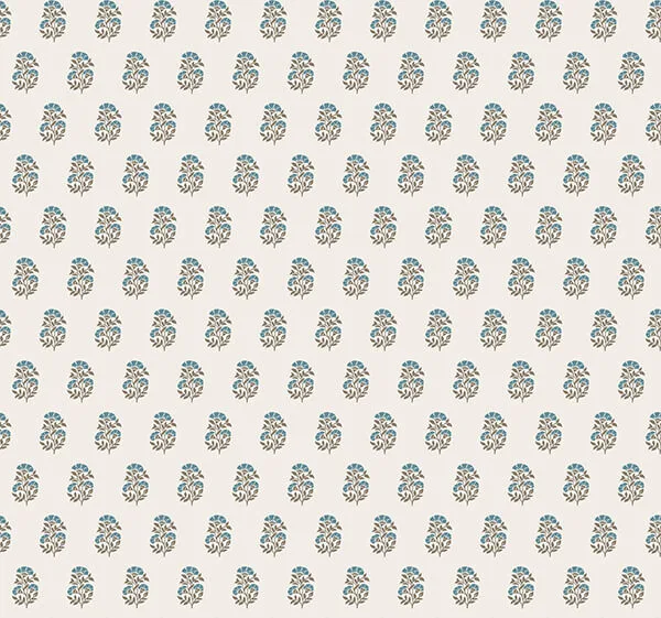 Antonina Vella Sylvie wallpaper, color Aegean & Mink, SKU VP1383