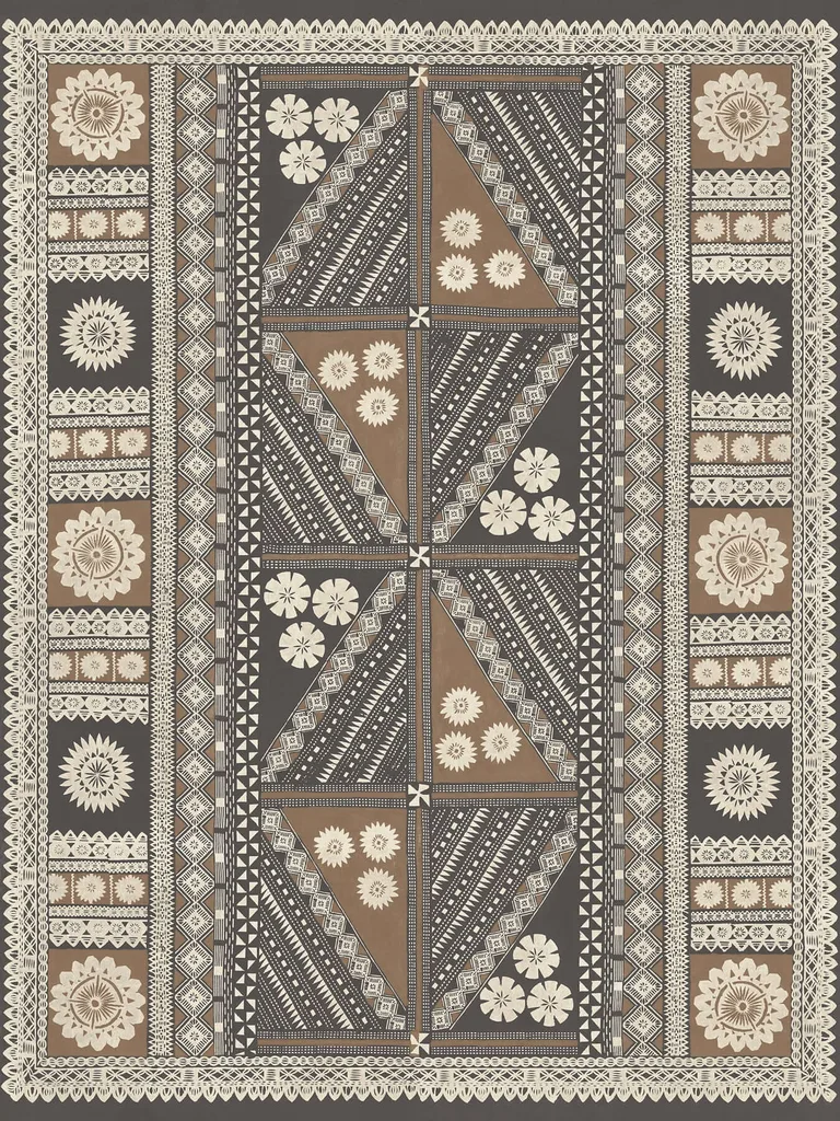 Antonina Vella Tapa Mural wallpaper, color Sienna, SKU AB3057M