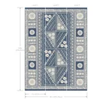 Antonina Vella Tapa Mural wallpaper, color Indigo, SKU AB3058M