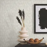 Antonina Vella Thatched - Grey Wallpaper | Buy Online Antonina Vella Thatched wallpaper, color Grey, SKU AB3043