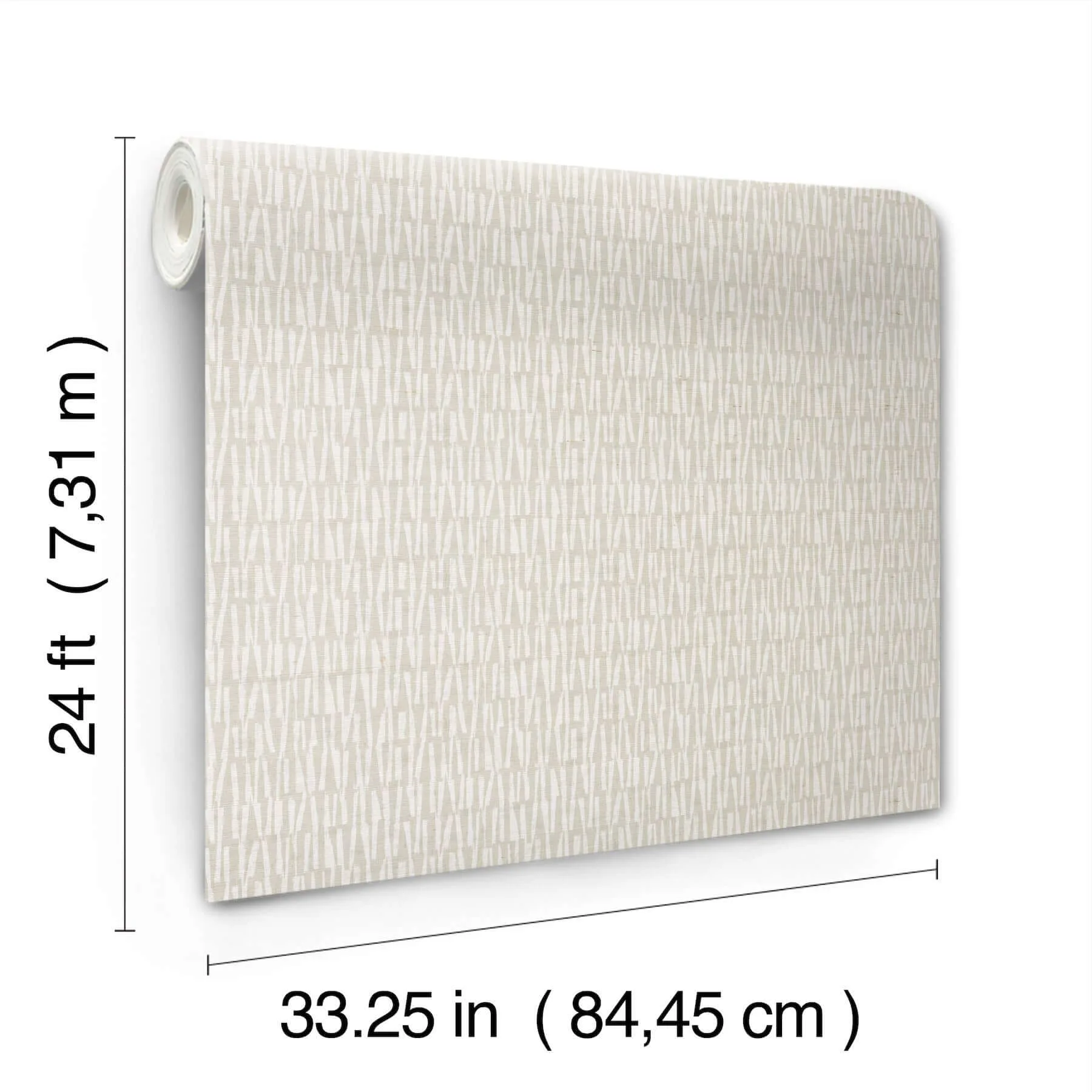 Antonina Vella Thatched - Grey Wallpaper | Buy Online Antonina Vella Thatched wallpaper, color Grey, SKU AB3043