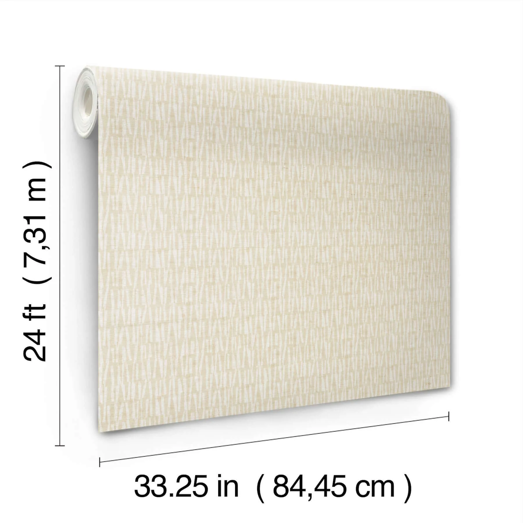 Antonina Vella Thatched - Taupe Wallpaper | Buy Online Antonina Vella Thatched wallpaper, color Taupe, SKU AB3041