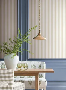 Antonina Vella Tilford wallpaper, color Beige & White, SKU VP1372