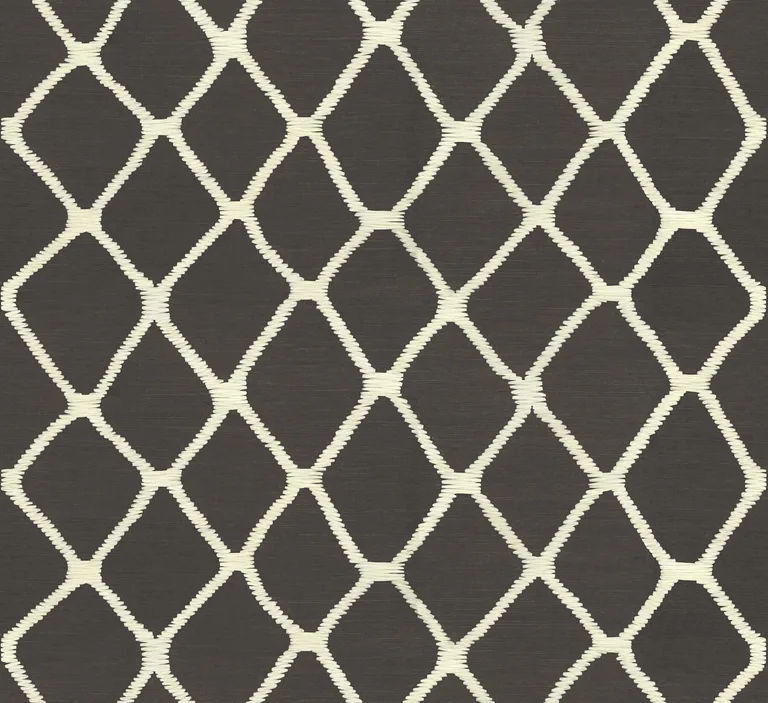 Antonina Vella Tonga wallpaper, color Black & White, SKU AB3121