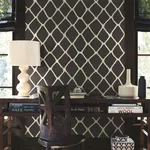 Antonina Vella Tonga - Black & White Wallpaper | Buy Online Antonina Vella Tonga wallpaper, color Black & White, SKU AB3121