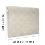 Antonina Vella Tonga - Putty Wallpaper | Buy Online Antonina Vella Tonga wallpaper, color Putty, SKU AB3122