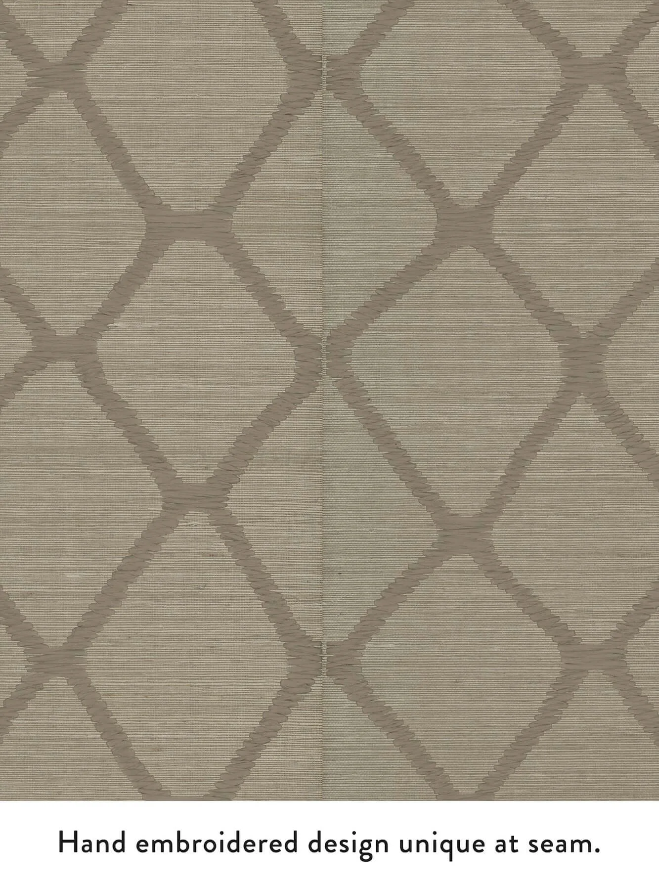 Antonina Vella Tonga - Taupe Wallpaper | Buy Online Antonina Vella Tonga wallpaper, color Taupe, SKU AB3123