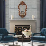 Antonina Vella Vanishing Point - Blue Wallpaper | Buy Online Antonina Vella Vanishing Point wallpaper, color Blue, SKU LL3245
