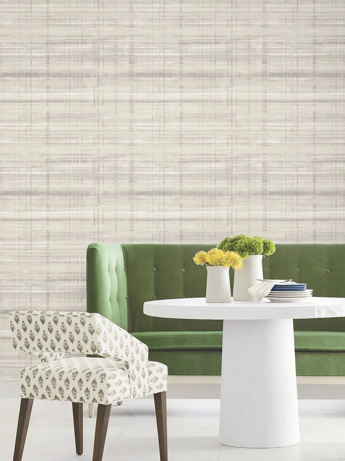 Antonina Vella Vanishing Point - Grey Wallpaper | Buy Online Antonina Vella Vanishing Point wallpaper, color Grey, SKU LL3246
