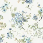Antonina Vella Veiled Garden - Sky Blue Wallpaper | Buy Online Antonina Vella Veiled Garden wallpaper, color Sky Blue, SKU LL3229