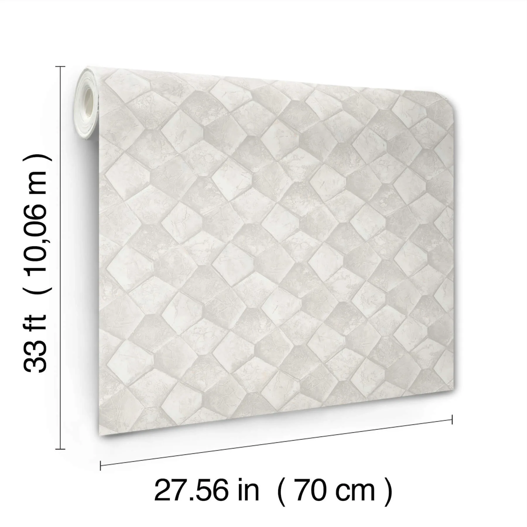 Antonina Vella Waterford - Dove Wallpaper | Buy Online Antonina Vella Waterford wallpaper, color Dove, SKU MA34906