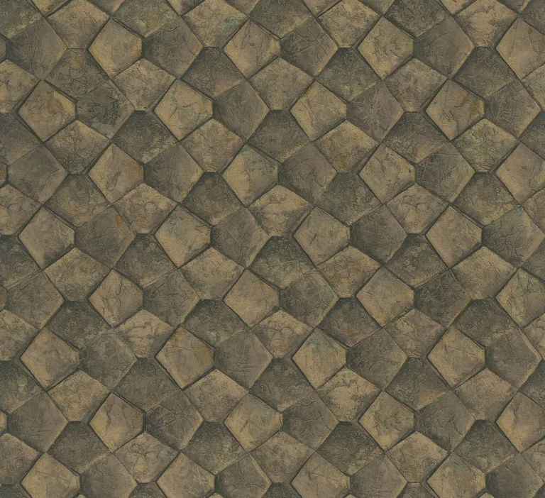 Antonina Vella Waterford wallpaper, color Gold, SKU MA34909