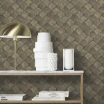 Antonina Vella Waterford - Gold Wallpaper | Buy Online Antonina Vella Waterford wallpaper, color Gold, SKU MA34909