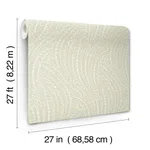 Antonina Vella Willow Song wallpaper, color Sage, SKU LL3221