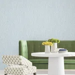 Antonina Vella Willow Song - Sky Blue Wallpaper | Buy Online Antonina Vella Willow Song wallpaper, color Sky Blue, SKU LL3223