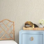 Antonina Vella Willow Song - Taupe Wallpaper | Buy Online Antonina Vella Willow Song wallpaper, color Taupe, SKU LL3218