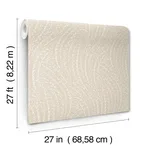 Antonina Vella Willow Song - Taupe Wallpaper | Buy Online Antonina Vella Willow Song wallpaper, color Taupe, SKU LL3218