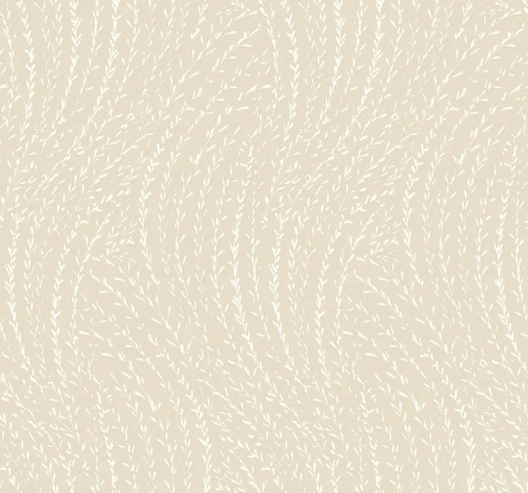 Antonina Vella Willow Song wallpaper, color Wheat, SKU LL3219