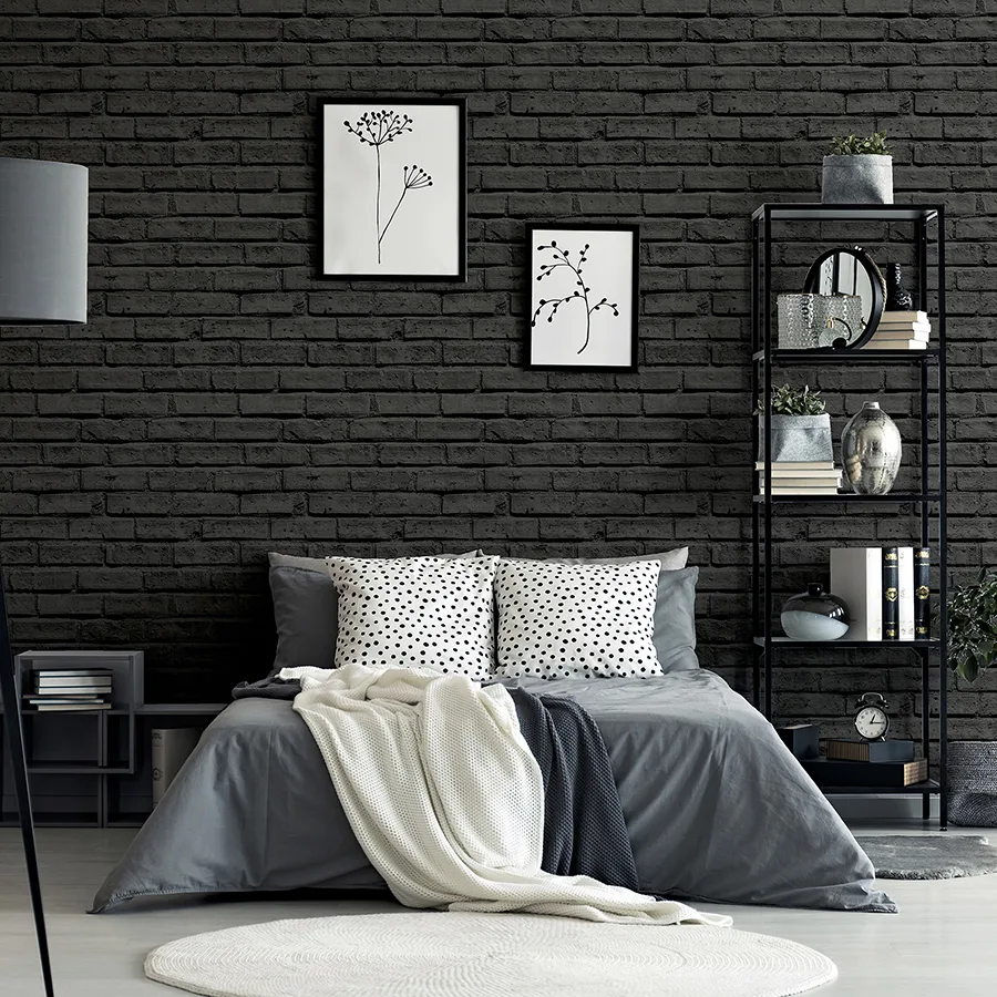 Arthouse Abner wallpaper, color Black, SKU AH623007