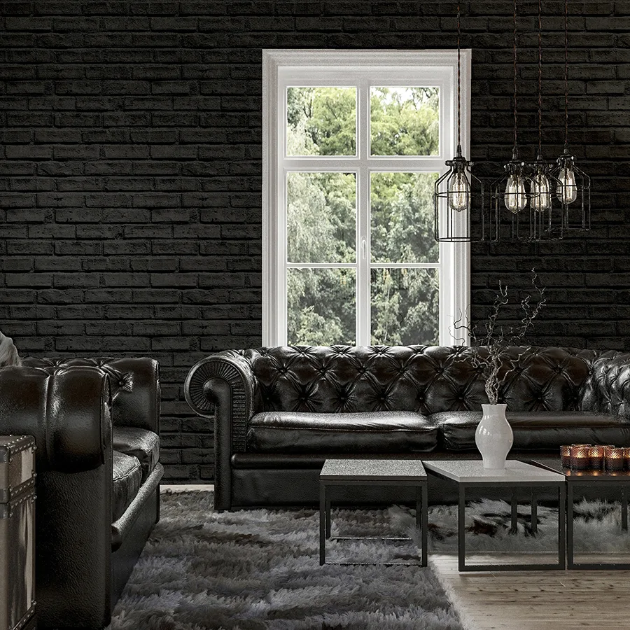 Arthouse Abner wallpaper, color Black, SKU AH623007