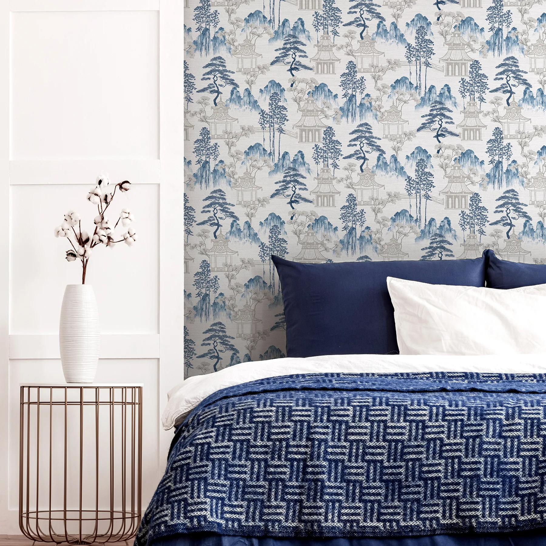 Arthouse Akio - Blue Wallpaper | Buy Online Arthouse Akio wallpaper, color Blue, SKU AH924803