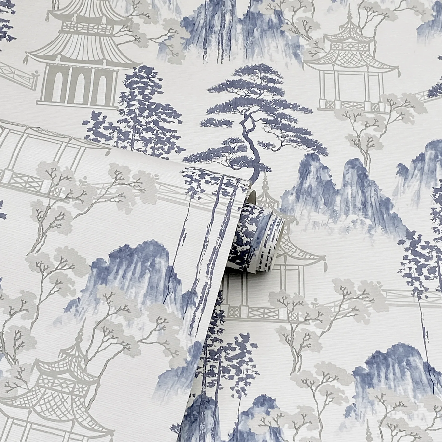 Arthouse Akio - Blue Wallpaper | Buy Online Arthouse Akio wallpaper, color Blue, SKU AH924803