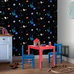 Arthouse Albert - Black Wallpaper | Buy Online Arthouse Albert wallpaper, color Black, SKU AH668100
