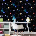 Arthouse Albert - Black Wallpaper | Buy Online Arthouse Albert wallpaper, color Black, SKU AH668100