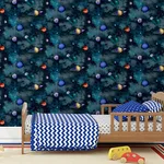 Arthouse Albert wallpaper, color Blue, SKU AH296000