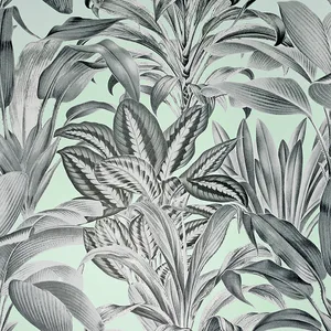 Arthouse Alice wallpaper, color Mint, SKU AH909500