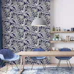 Arthouse Alice - Navy Wallpaper | Buy Online Arthouse Alice wallpaper, color Navy, SKU AH909501