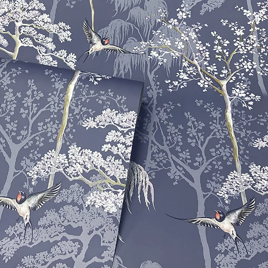 Arthouse Asuka - Blue Wallpaper | Buy Online Arthouse Asuka wallpaper, color Blue, SKU AH908106