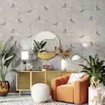 Arthouse Asuka - Grey Wallpaper | Buy Online Arthouse Asuka wallpaper, color Grey, SKU AH908105