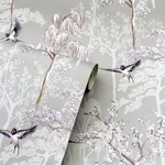 Arthouse Asuka - Grey Wallpaper | Buy Online Arthouse Asuka wallpaper, color Grey, SKU AH908105