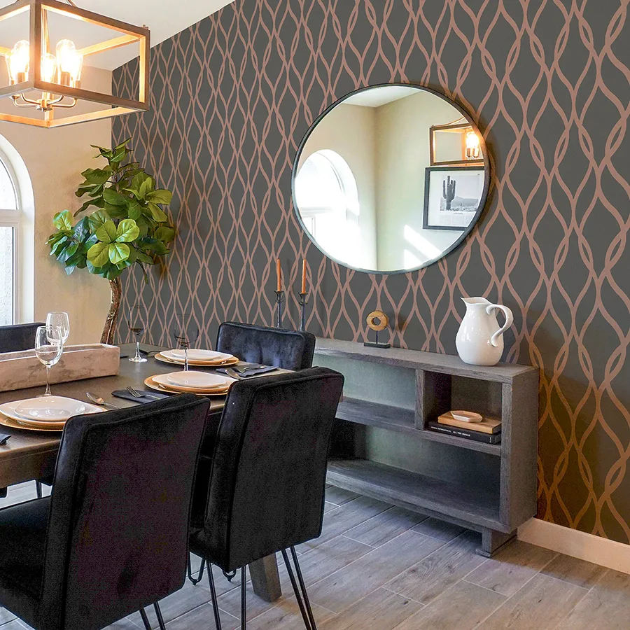 Arthouse Ava - Rose Gold Wallpaper | Buy Online Arthouse Ava wallpaper, color Rose Gold, SKU AH921803