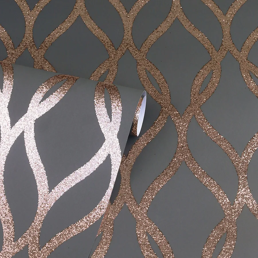 Arthouse Ava - Rose Gold Wallpaper | Buy Online Arthouse Ava wallpaper, color Rose Gold, SKU AH921803