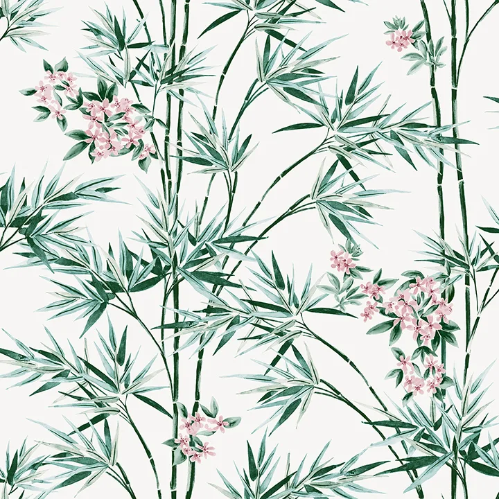 Arthouse Ayumi wallpaper, color White, SKU AH692509