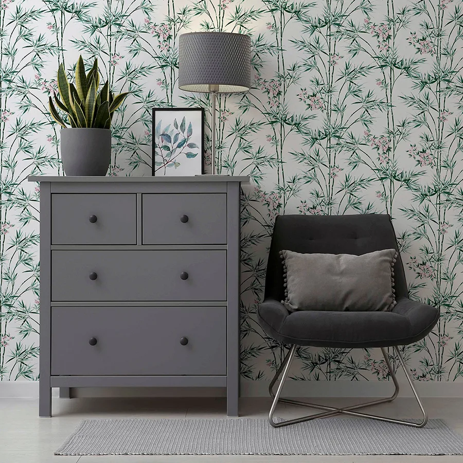Arthouse Ayumi - White Wallpaper | Buy Online Arthouse Ayumi wallpaper, color White, SKU AH692509