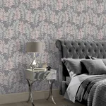 Arthouse Bernis - Slate Wallpaper | Buy Online Arthouse Bernis wallpaper, color Slate, SKU AH296200
