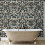 Arthouse Birdy - Navy Wallpaper | Buy Online Arthouse Birdy wallpaper, color Navy, SKU AH100197AH