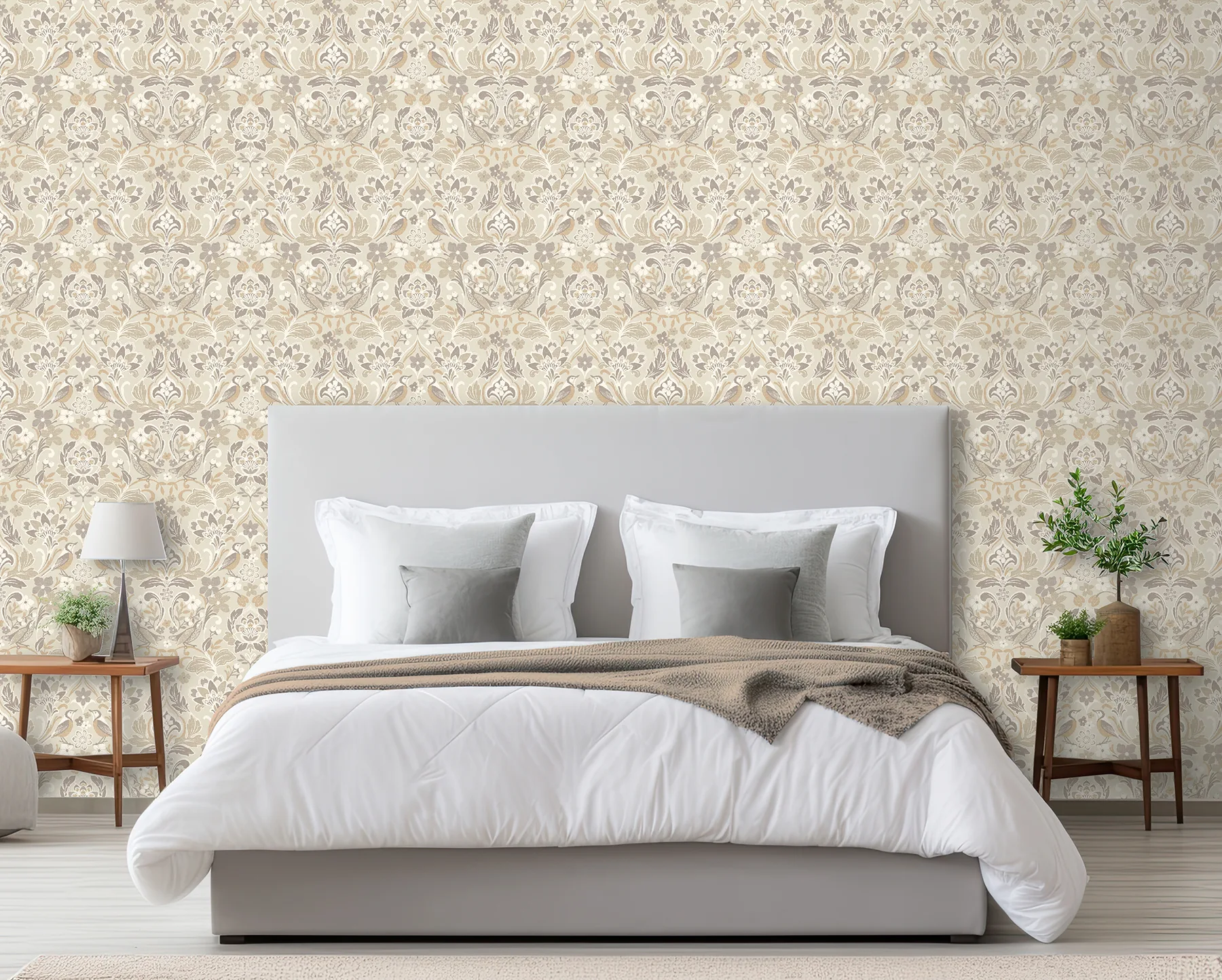 Arthouse Birdy wallpaper, color Neutral, SKU AH100196AH